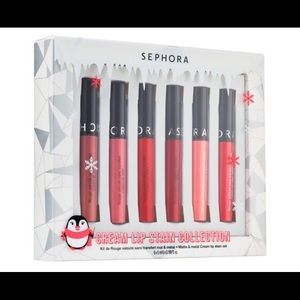 Sephora cream lip stain Holiday Edition